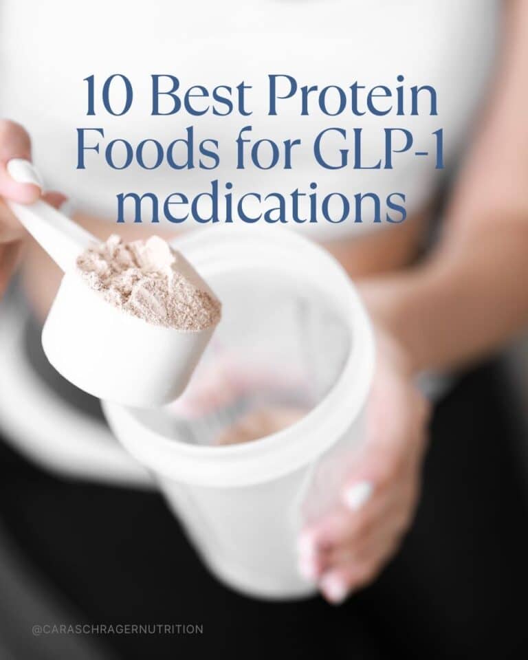 10 best protein foods for GLP-1 Medications
