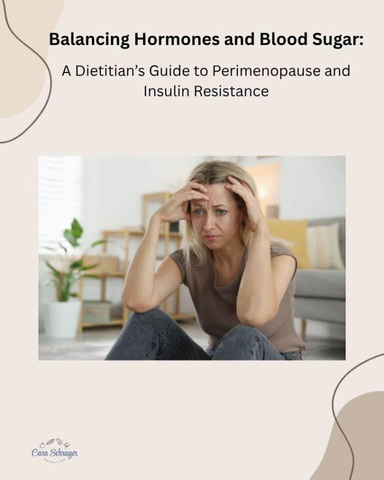 image of woman frustrated by hormone changes